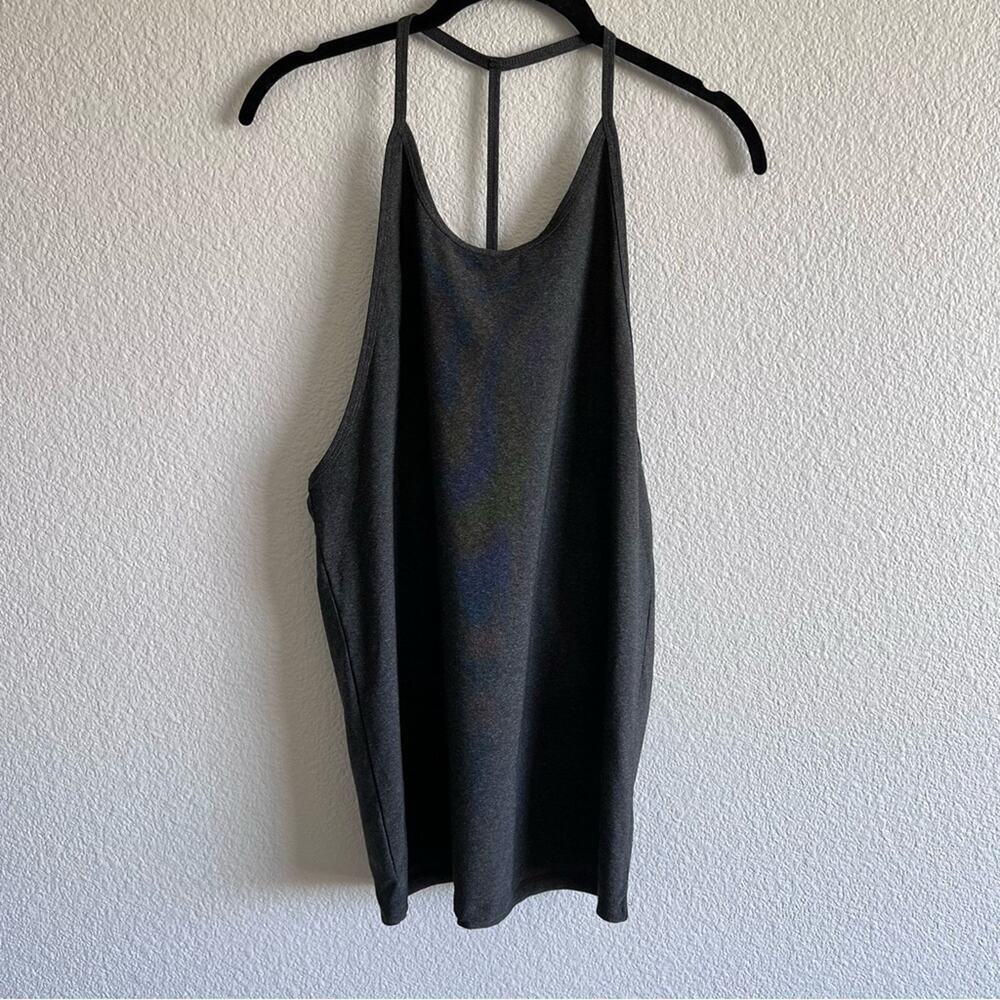 Fabletics Ciara Tank Heathered Grey Size M Athleisure - Picture 3 of 7